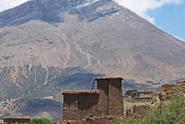 3 Days Ouzoud Waterfalls. Ait Bouguemaz Valley (Happy Valley) and  Azourki Mountain (3677 m ).